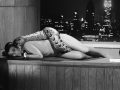 Julia Louis-Dreyfus as Nastassja Kinski during the 'Saturday Night News' skit on May 7, 1983