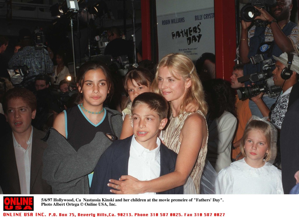 5/6/97 Hollywood, Ca Nastassia Kinski at the movie premeire of "Fathers'' Day"